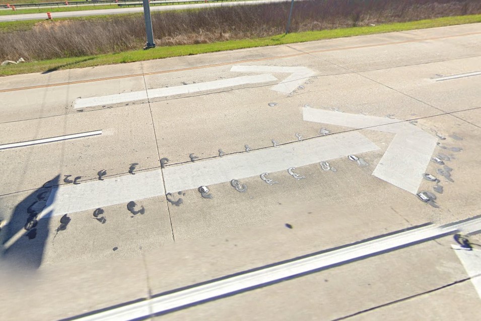 GA offramp arrow