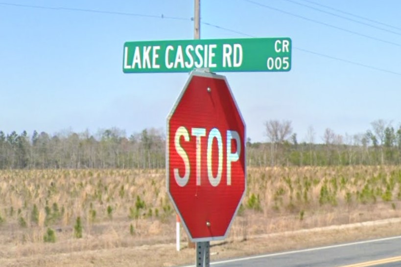 Road name (left) and number (right)