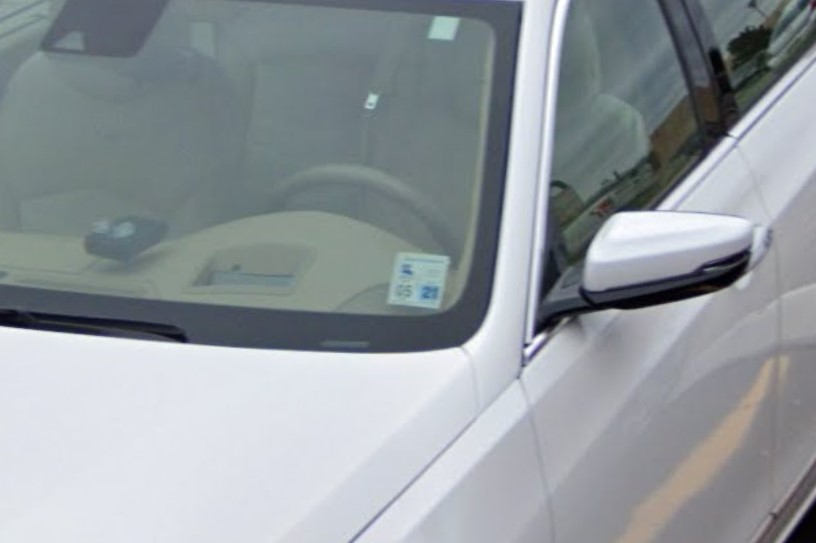 Louisiana registration sticker