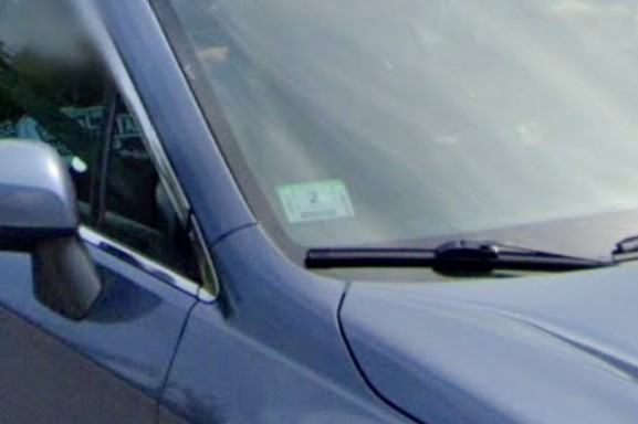 Registration sticker