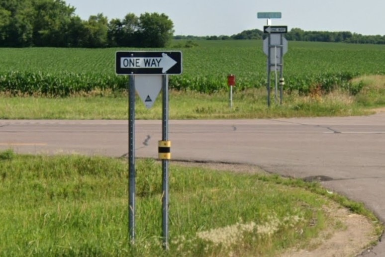white-black-white marker