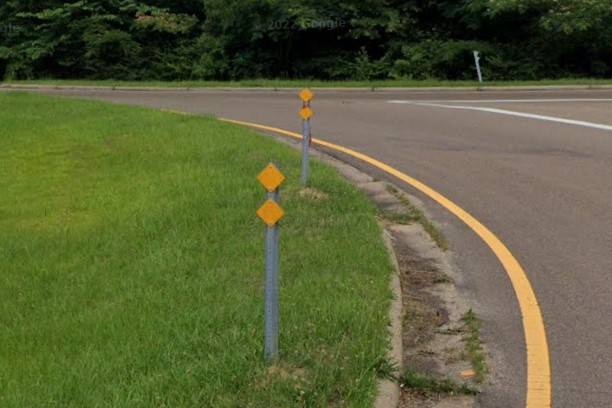 Diamond bollards