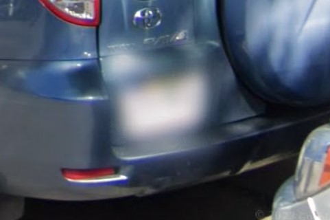 2017 license plate