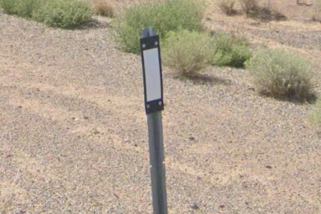 Standard Nevada bollard