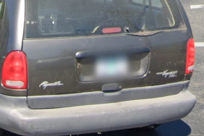 Standard license plate