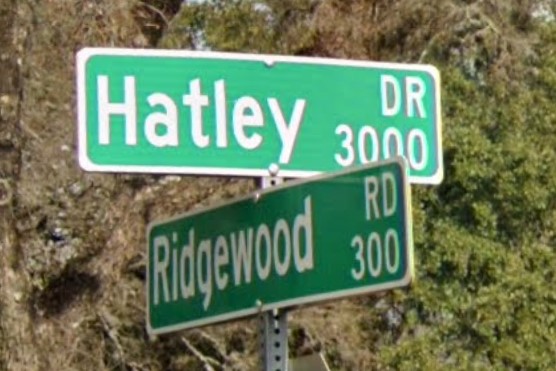 Numbers on street signs