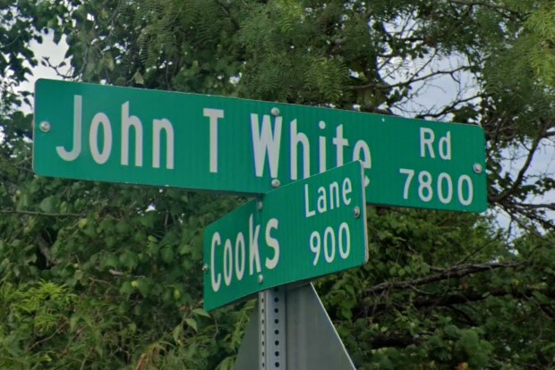 Numbers on street signs