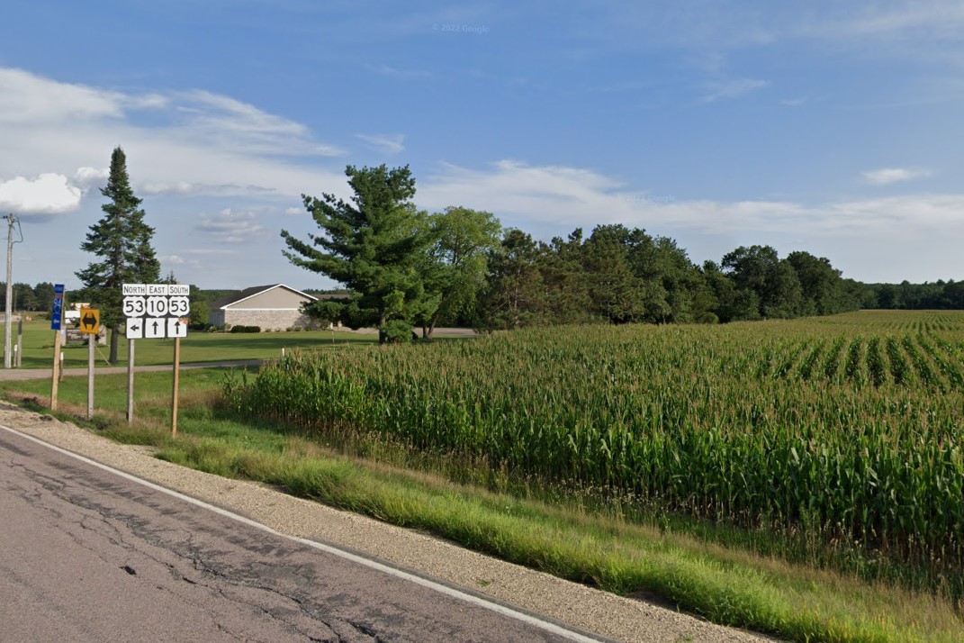 Cornfield and conifer mix