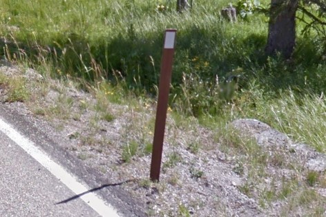 brown bollards