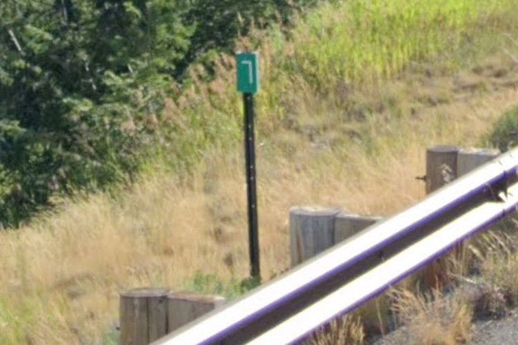 L Highway marker